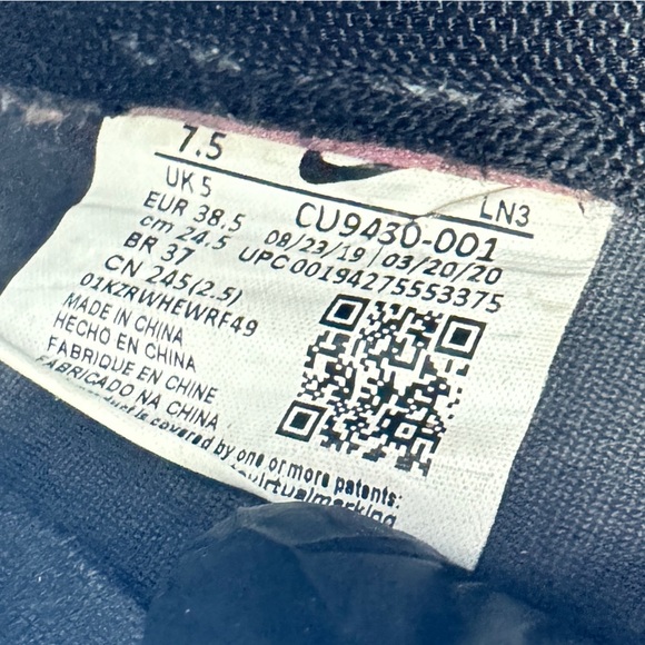 Nike Air Max 270 XX Womens Sneakers Sz 7.5 Running Athletic Walking Gym Black - Picture 3 of 10